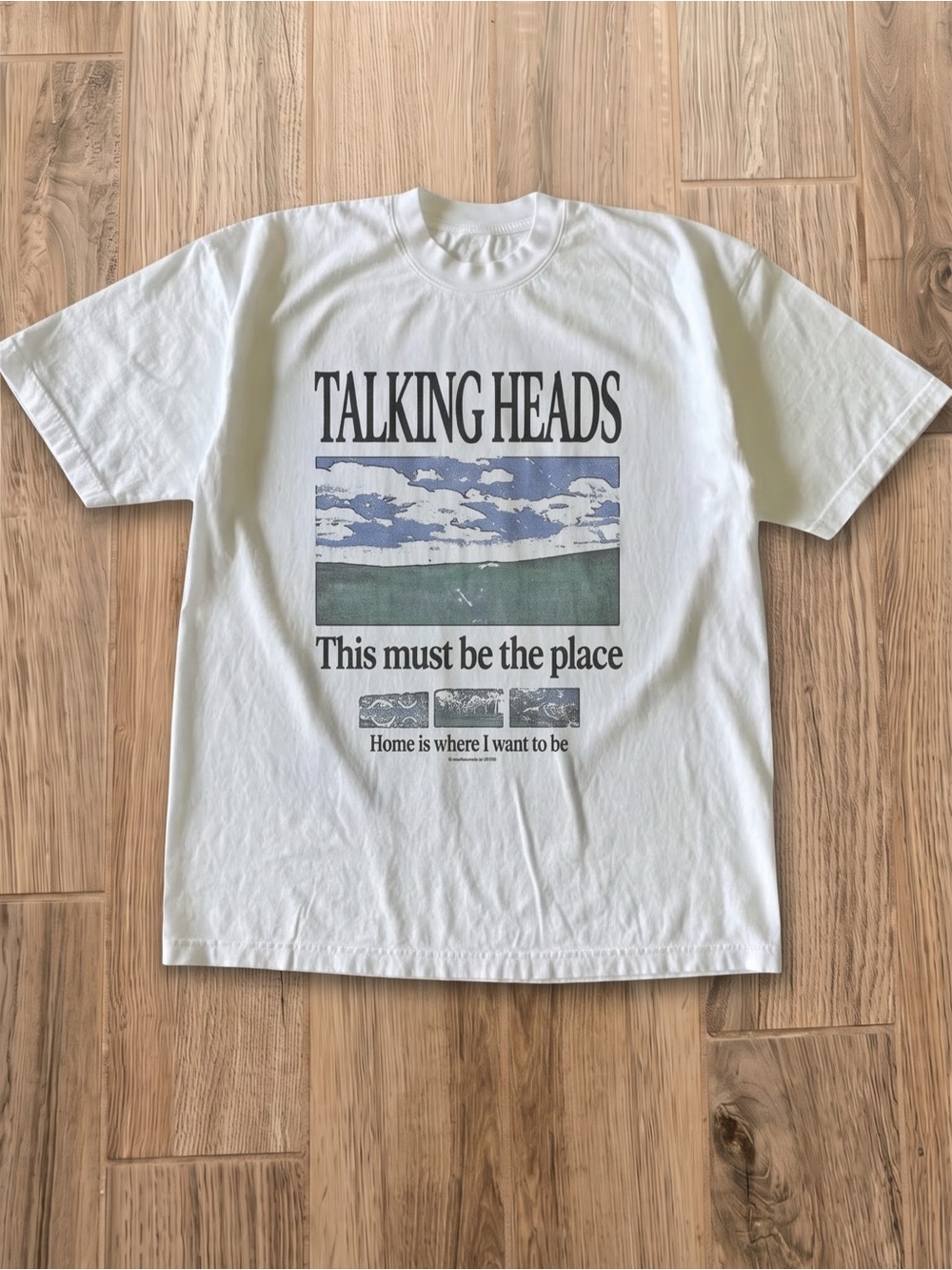 Talking Heads This Must Be The Place White
New Wave Rock Graphic T-Shirt